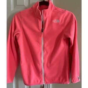 THE NORTH FACE girls zip fleece, size Medium 10/12